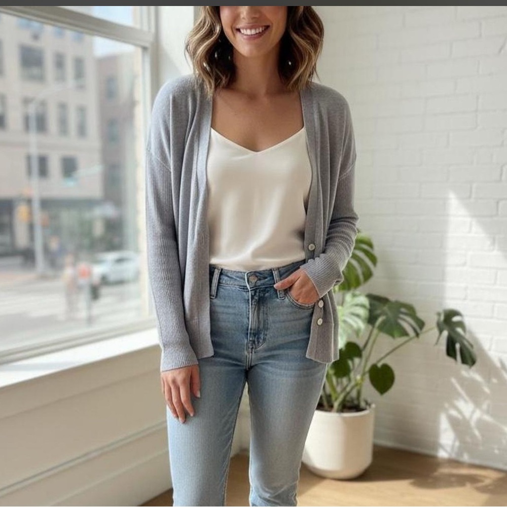 Banana Republic Light Blue cardigan